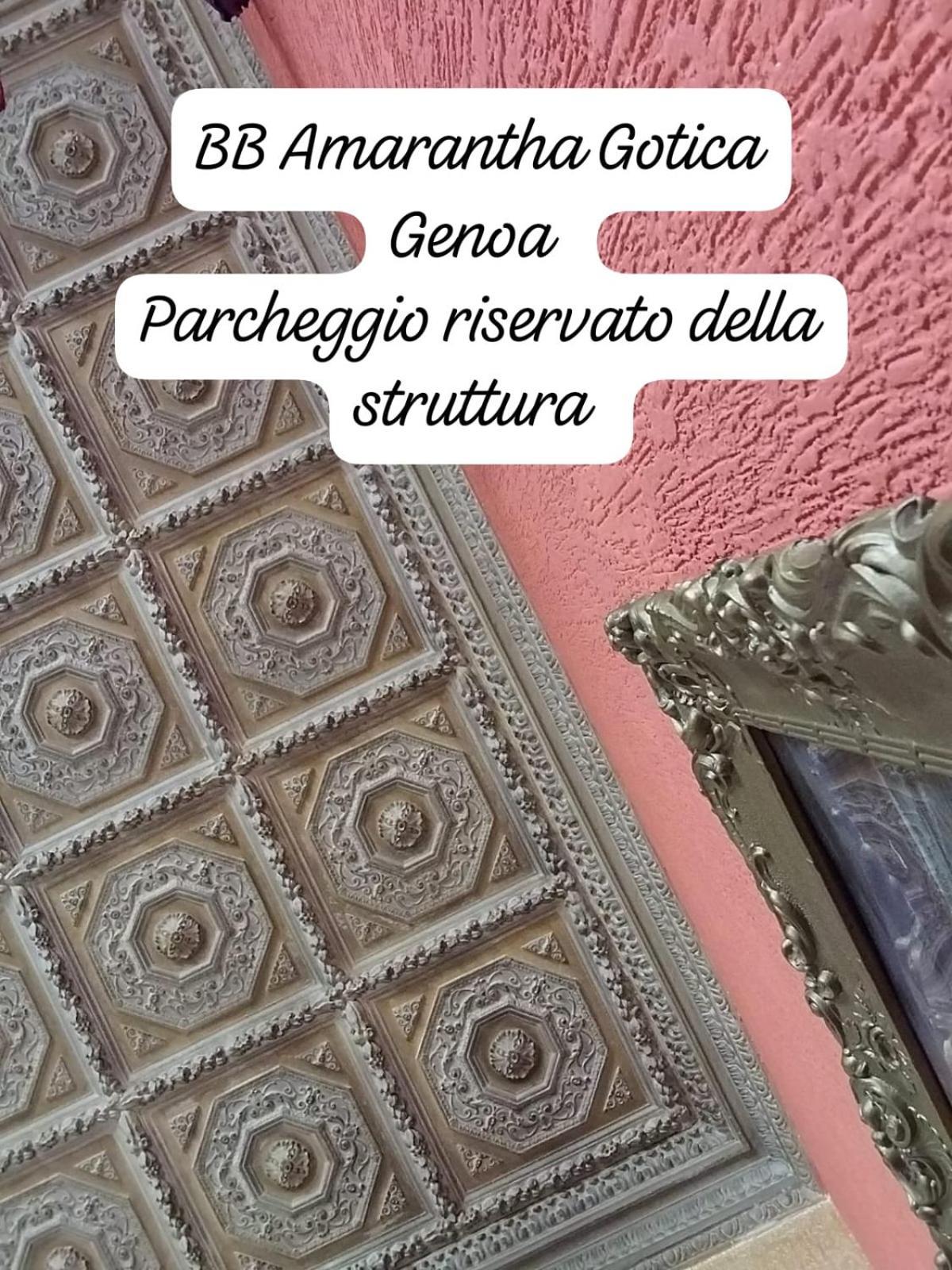 B&B Amarantha Gothica Genua Exteriör bild