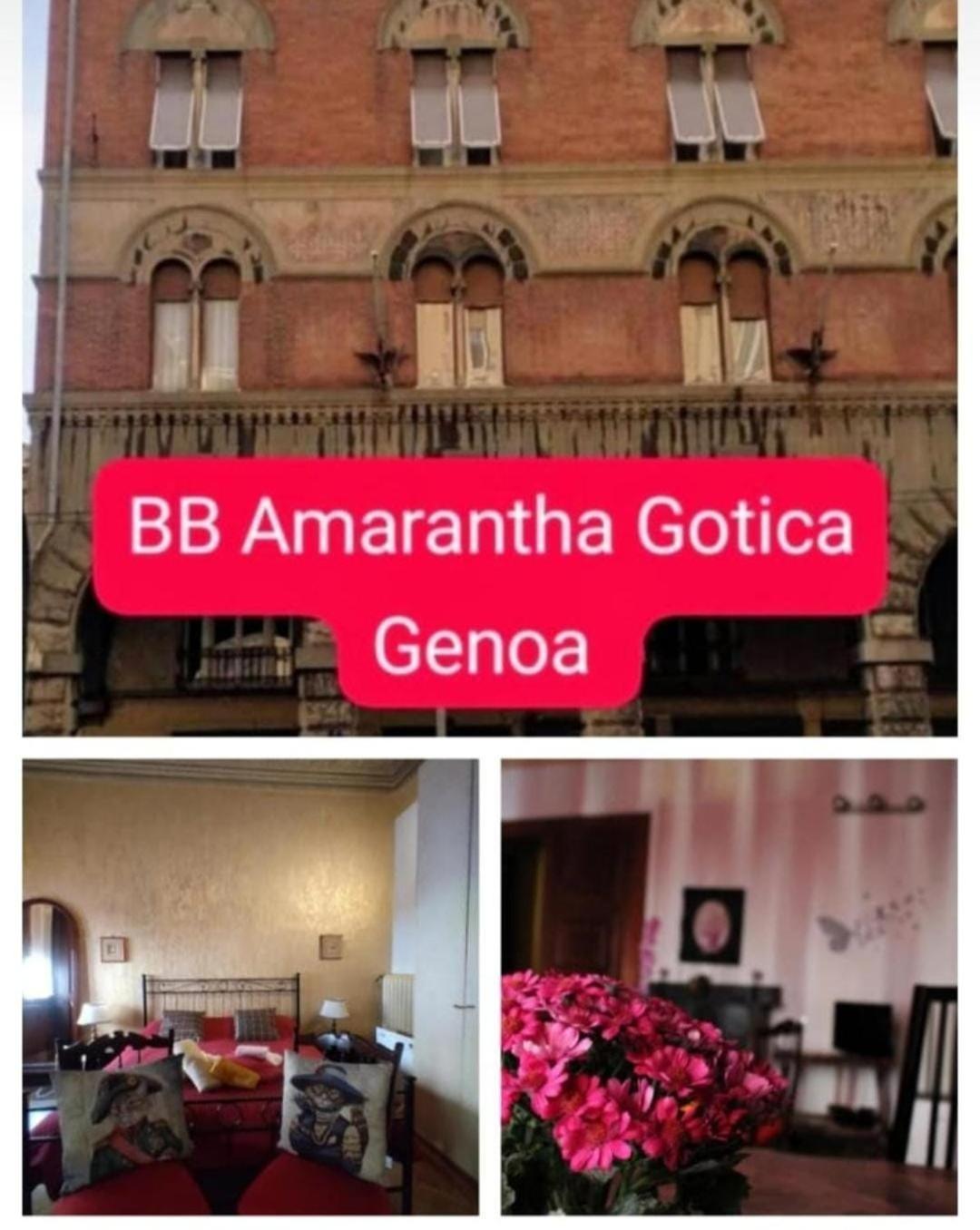 B&B Amarantha Gothica Genua Exteriör bild
